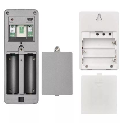 Langaton videovilkku liiketunnistimella GoSmart 12V/3xAA IP44 Wi-Fi Tuya