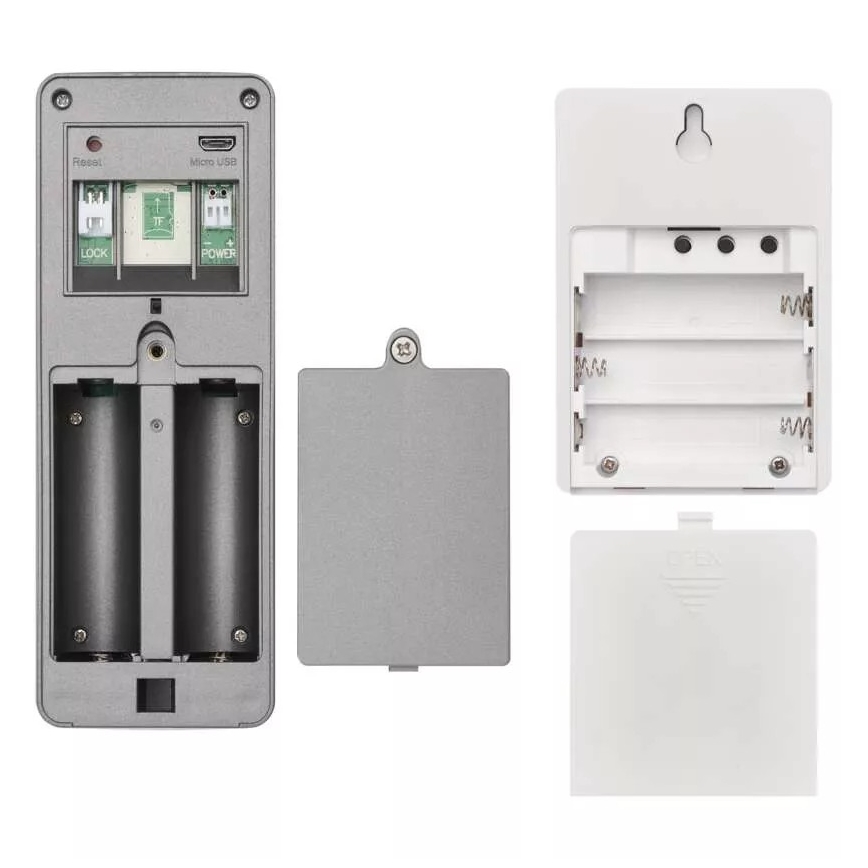 Langaton videovilkku liiketunnistimella GoSmart 12V/3xAA IP44 Wi-Fi Tuya