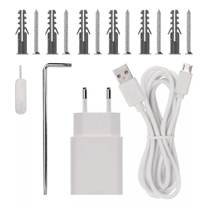 Langaton videovilkku liiketunnistimella GoSmart 5V 3xAA IP65 Wi-Fi Tuya