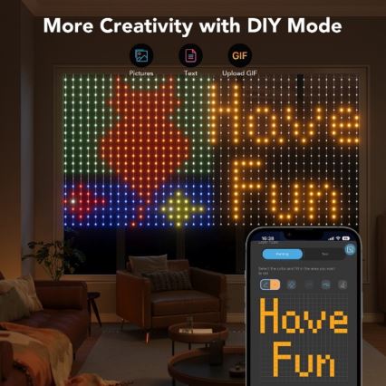 Govee - LED RGB Himmennettävä ulko koristeellinen ketju LED/15W/230V IP65 Wi-Fi