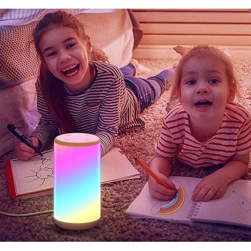 Govee - LED RGBIC Himmennettävä pöytävalaisin AURA 2 2200-6500K Wi-Fi Matter