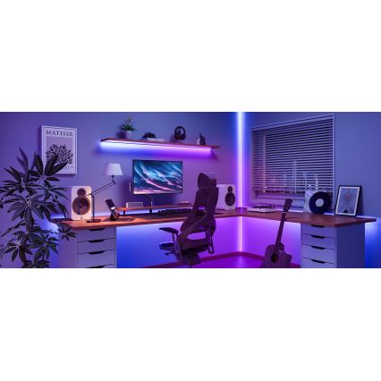 Govee - LED RGBICW Himmennettävä nauha COB 3780 diodes 3m Wi-Fi Matter