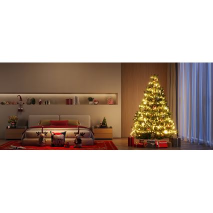 Govee - LED RGBICW Ulkotila Jouluketju 2700-6500K 20m Wi-Fi Matter IP66