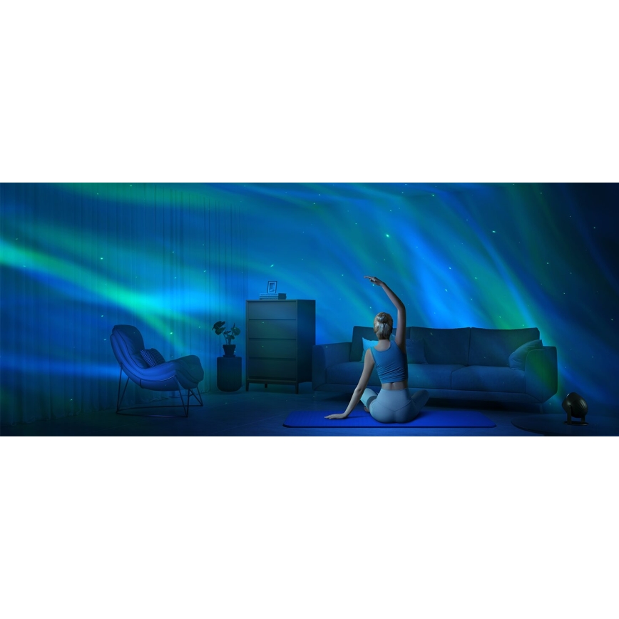 Govee - LED RGBW Galaxy Valaistusprojektori Pro Wi-Fi Matter