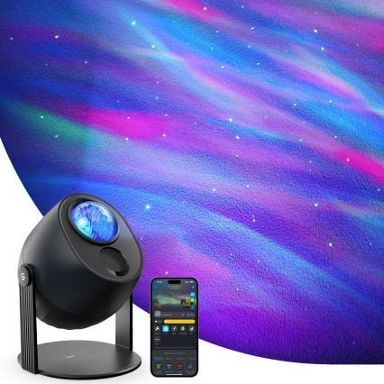 Govee - LED RGBW Galaxy Valaistusprojektori Pro Wi-Fi Matter