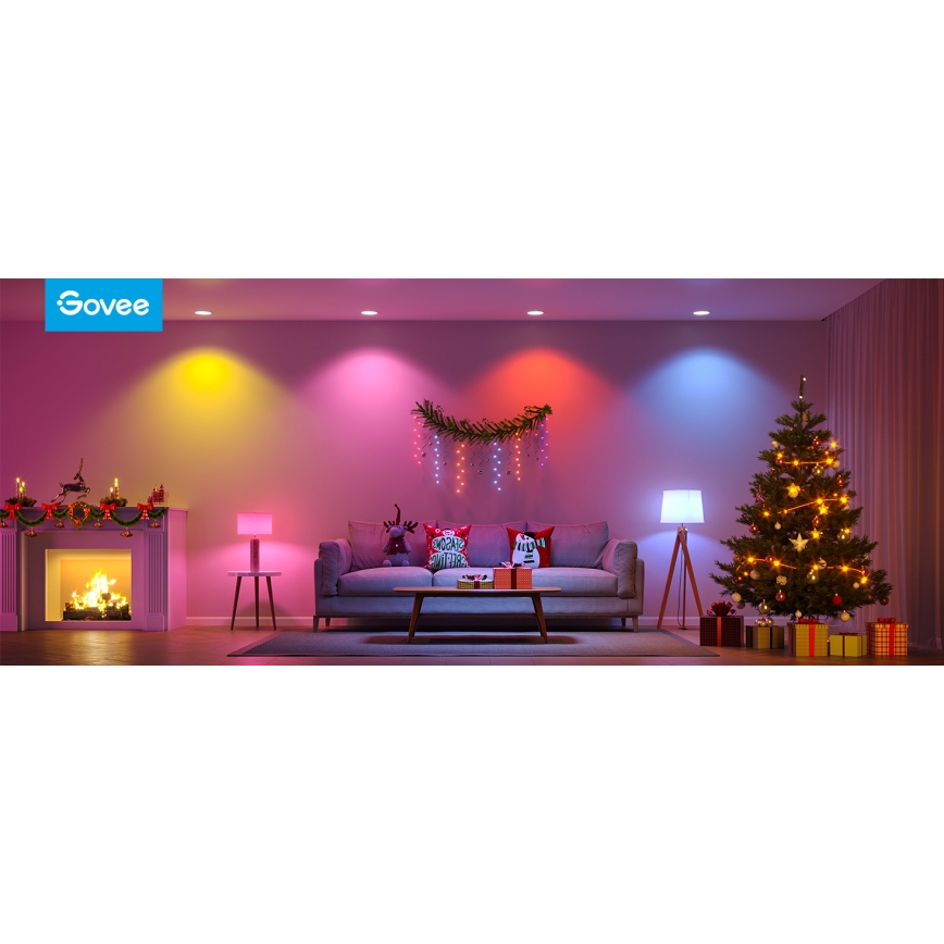 Govee - LED RGBWW Himmennettävä lamppu Smart E27/12W/230V 2700-6500K Wi-Fi