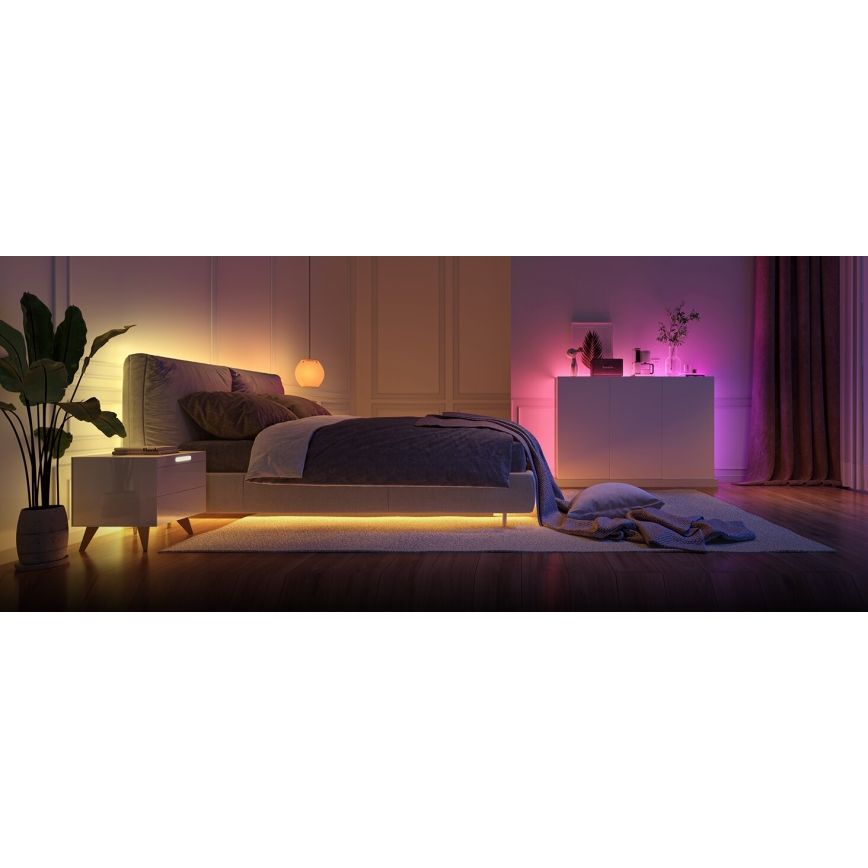 Govee - LED RGBWWIC Himmennettävä nauha Nauha Valaistus 2 Pro 5m Wi-Fi Matter