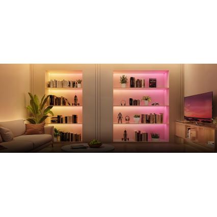 Govee - LED RGBWWIC Himmennettävä nauha Nauha Valaistus 2 Pro 5m Wi-Fi Matter