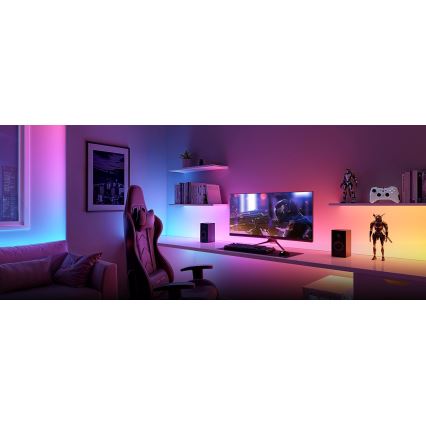 Govee - LED RGBWWIC Himmennettävä nauha Nauha Valaistus 2 Pro 5m Wi-Fi Matter