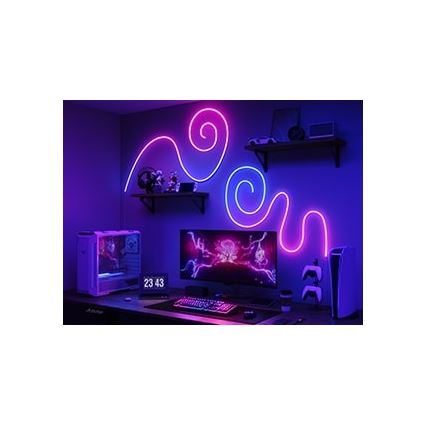 Govee - Neon 2 MATTER taivutettava LED-nauha 5m RGBIC Wi-Fi IP67
