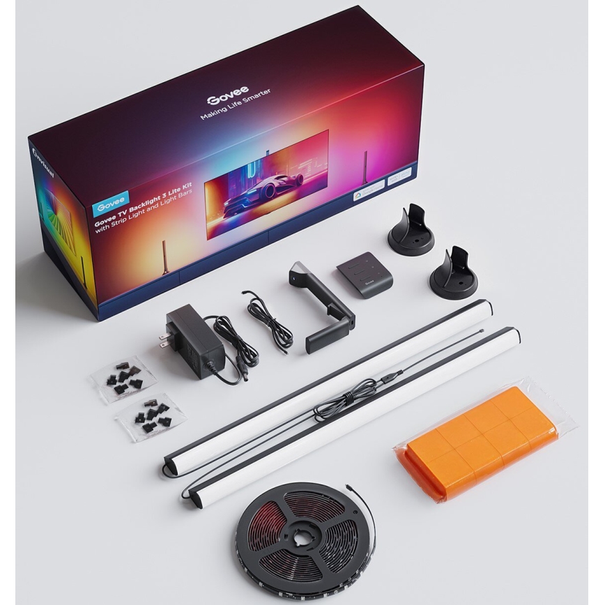 Govee - SETTI 2x Backlight TV 55-65 SMART LED taustavalo RGBICW Wi-Fi