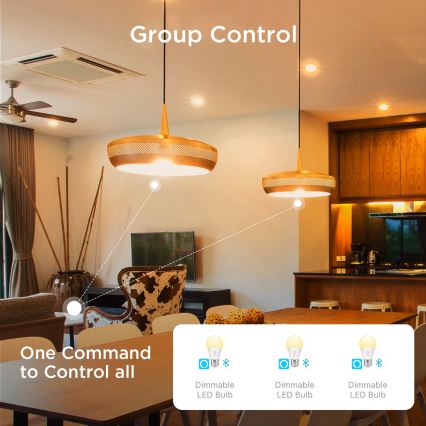 Govee - Setti 2x himmennettävät LED-lamput Smart MATTER A60 E27/9W/230V 2700-6500K Wi-Fi