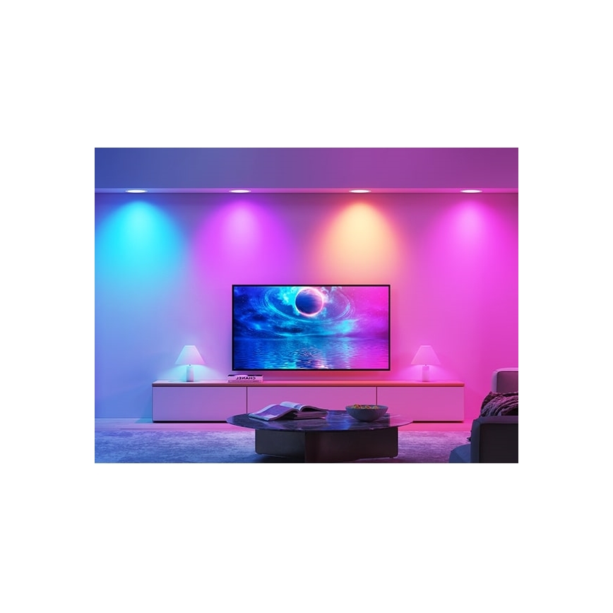 Govee - SETTI 2x LED RGBWW Upotettu valo LED/11W/230V Smart 2700-6500K
