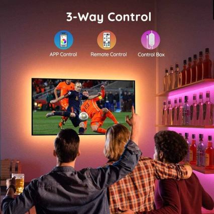 Govee - TV 46-60 älykäs LED-taustavalaistus RGB + kaukosäädin