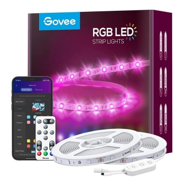 Govee - Wi-Fi RGB Smart LED-nauha 15m + kauko-ohjaus