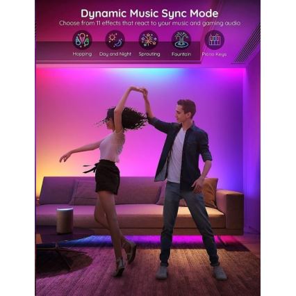 Govee - Wi-Fi RGBIC PRO älykäs LED-nauha 10m