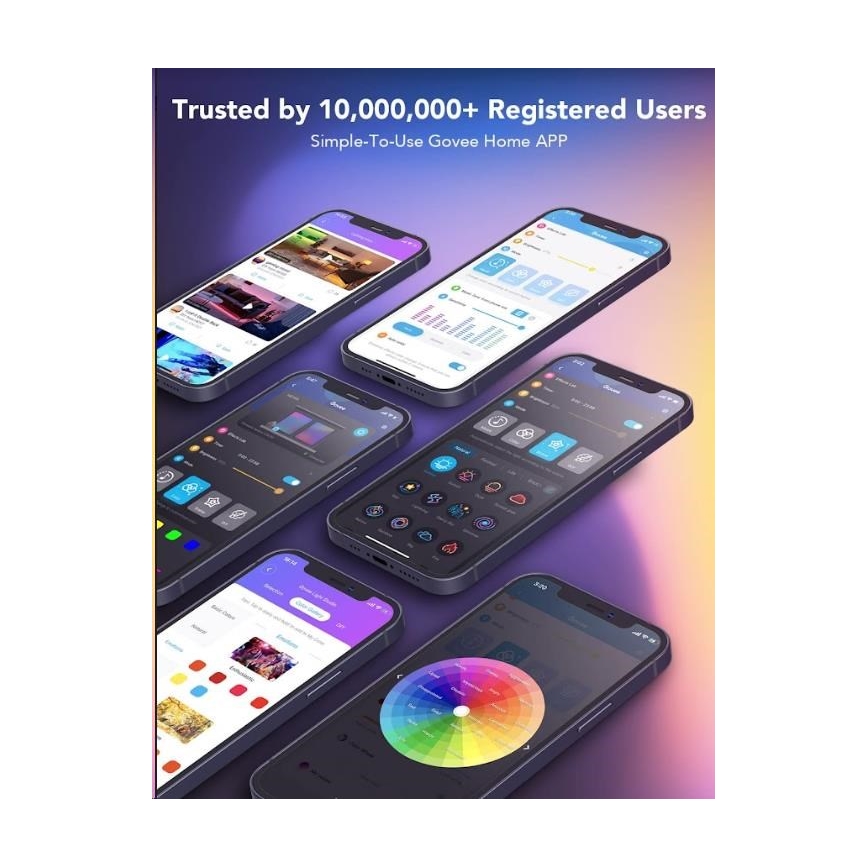 Govee - Wi-Fi RGBIC PRO älykäs LED-nauha 10m