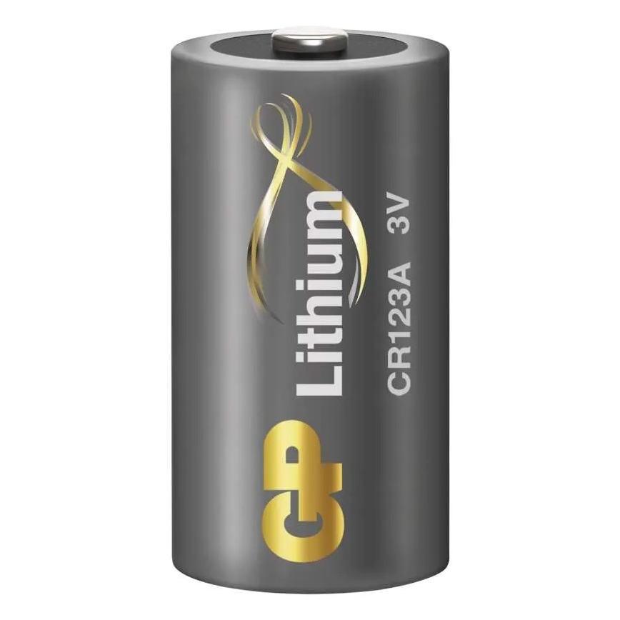 GP LITHIUM CR123A litiumparisto 3V/1400 mAh
