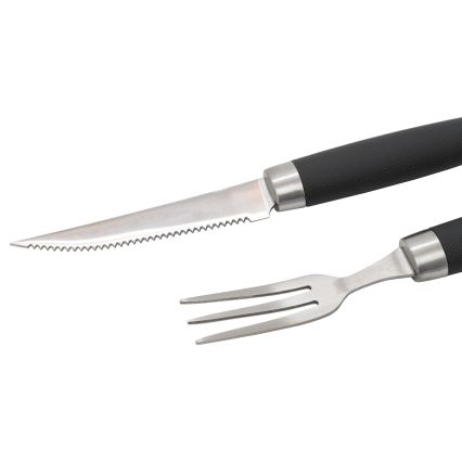Grillipihvi ruokailuvälineet 25,5 cm