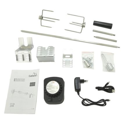 Grillitikku moottorilla 230V