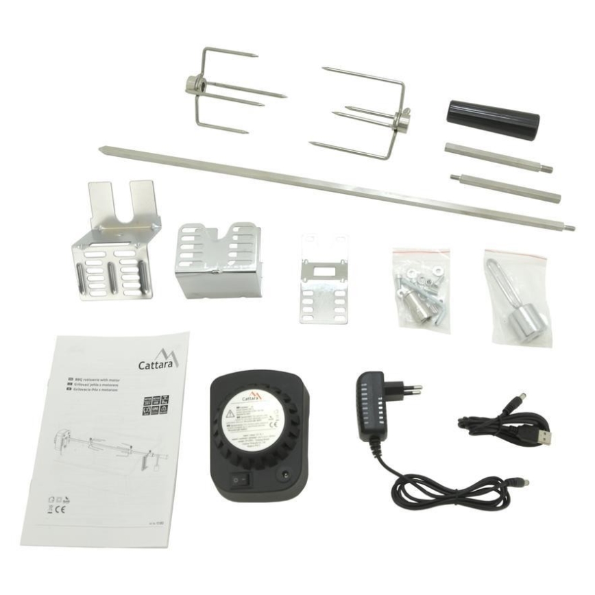 Grillitikku moottorilla 230V