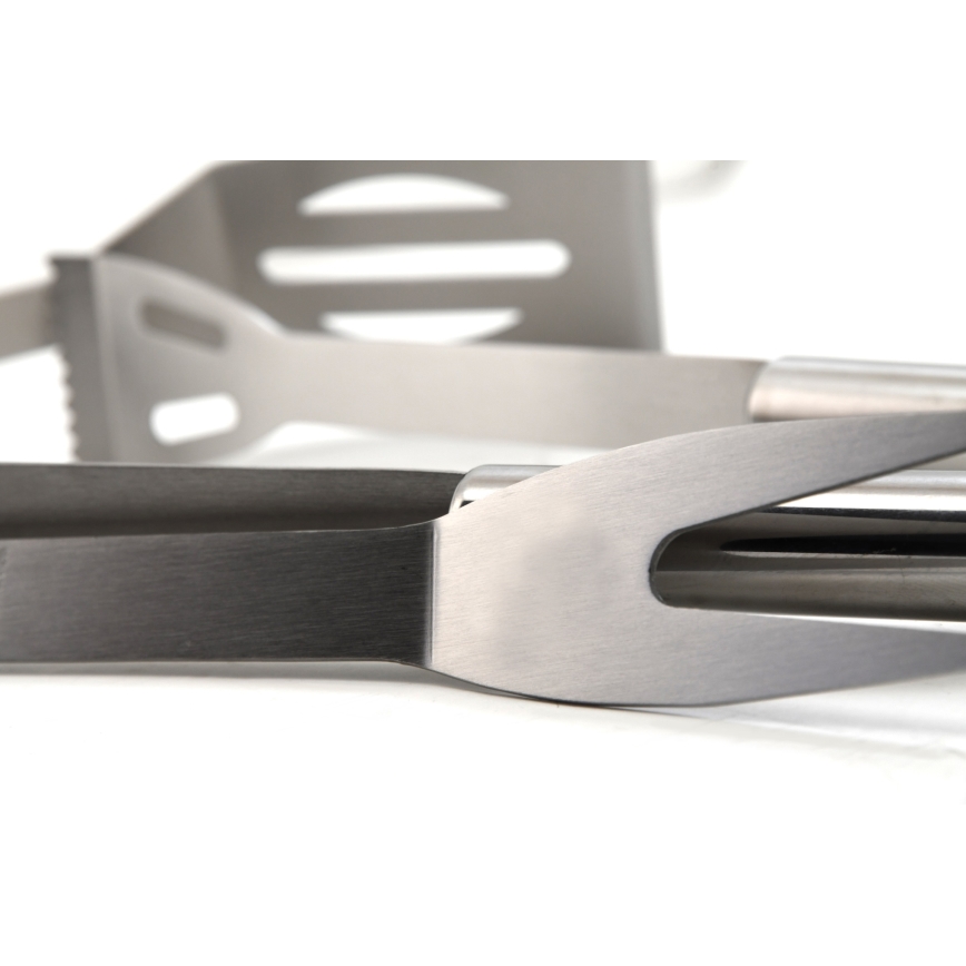 Grillivälineet ruostumatonta terästä 3 kpl