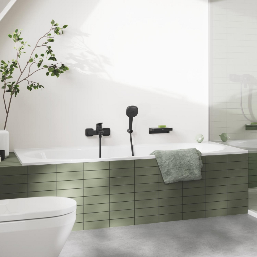 GROHE 1018722430 - DICE-kylpyammehana, musta