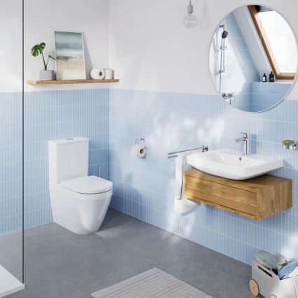 GROHE 102513SH00 - WC-kompletti EURO CERAMIC 67,3 x 37,6 x 79,2 cm keramiikka/valkoinen