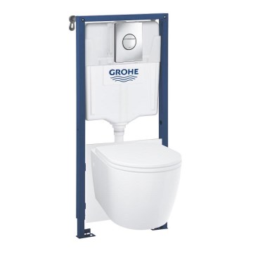 GROHE 103846SH00 - 5-in-1-setti SOLIDO 1,13 m keramiikka/valkoinen