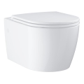 GROHE 103848SH00 - Seinään asennettava WC START ROUND CERAMIC 368 × 543 mm valkoinen