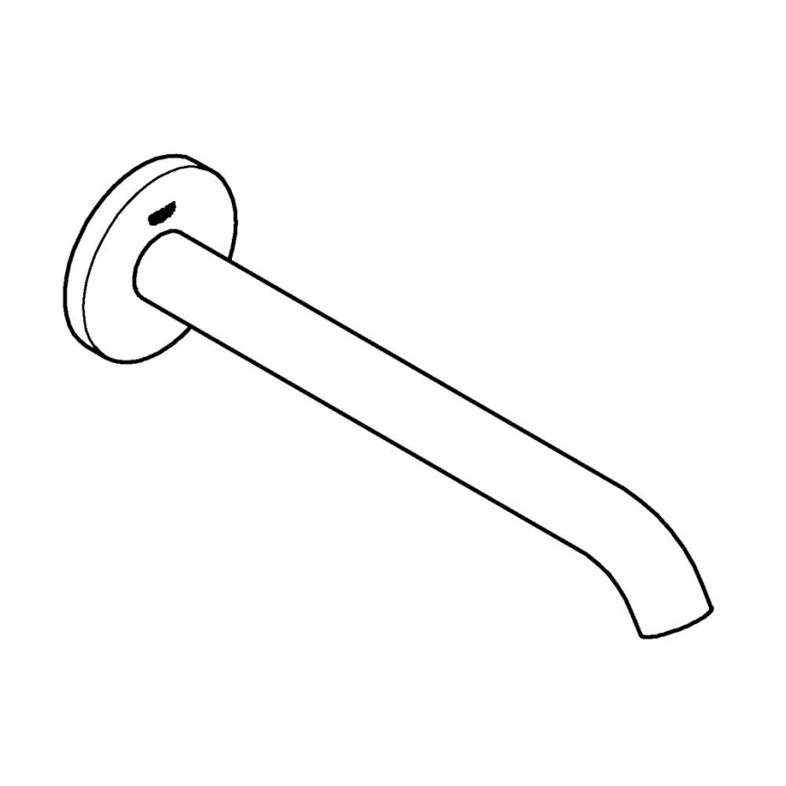 GROHE 13449001 - Ammeen pohjaventtiili ESSENCE 221 mm kiiltävä kromi