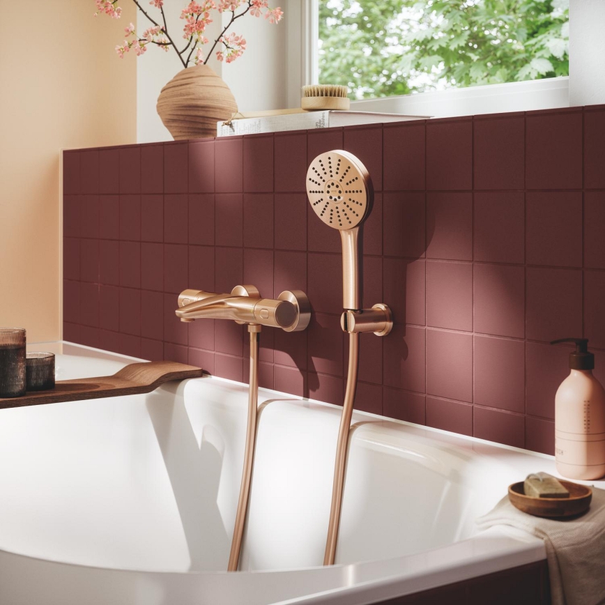 GROHE 134863DL00 - Käsisuihku VITALIO JOY+ 120 mm kuparinvärinen