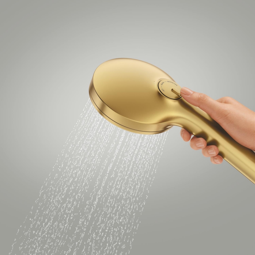 GROHE 134863GN00 - VITALIO JOY+ 120 mm käsisuihku, harjattu kulta