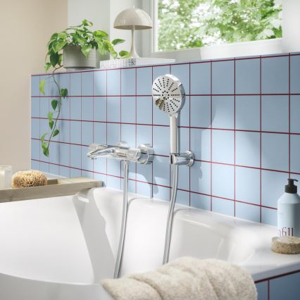 GROHE 1348640000 - VITALIO JOY+ 120 mm käsisuihku, kiiltävä kromi