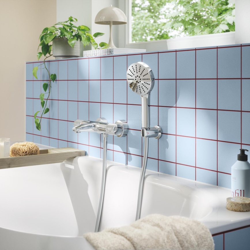 GROHE 1348640000 - VITALIO JOY+ 120 mm käsisuihku, kiiltävä kromi