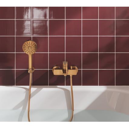 GROHE 134865DL00 - VITALIO JOY+ 120 mm suihkusetti, kuparinvärinen
