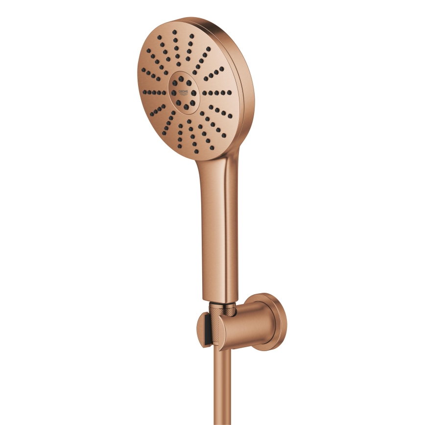 GROHE 134865DL00 - VITALIO JOY+ 120 mm suihkusetti, kuparinvärinen