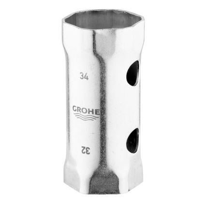 GROHE 19332000 - 34 mm kiintoavain, kiillotettu kromi