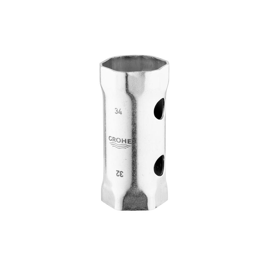 GROHE 19332000 - 34 mm kiintoavain, kiillotettu kromi