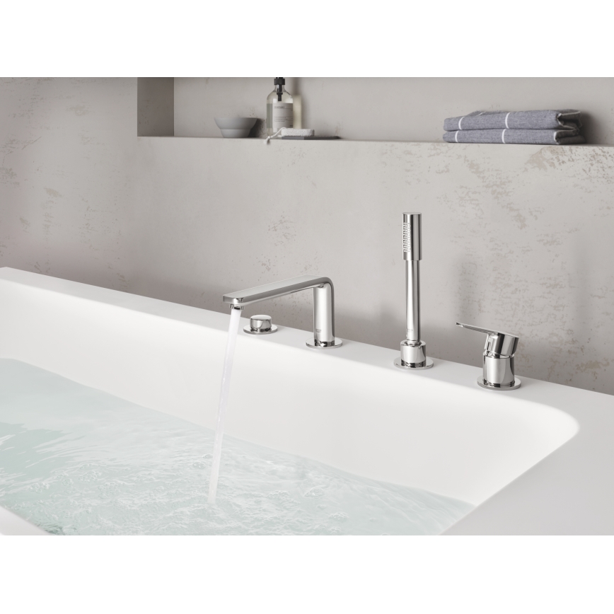 GROHE 19577001 - LINEARE nelireikäinen ammehana, kiiltävä kromi