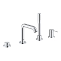 GROHE 19578001 - Kylpyammeen nelireikäinen yhdistelmä ESSENCE 197 mm kiiltävä kromi