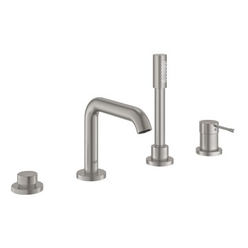 GROHE 19578DC1 - ESSENCE nelireikäinen amme-yhdistelmä, ruostumaton teräs