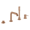 GROHE 19578DL1 - ESSENCE nelireikäinen ammehana, pronssinvärinen