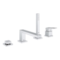 GROHE 19897001 - EUROCUBE nelireikäinen ammehana, kiiltävä kromi