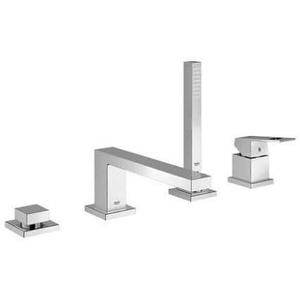 GROHE 19897001 - EUROCUBE nelireikäinen ammehana, kiiltävä kromi