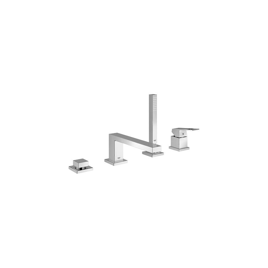 GROHE 19897001 - EUROCUBE nelireikäinen ammehana, kiiltävä kromi