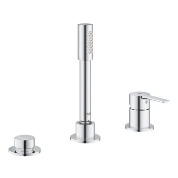 GROHE 19965001 - LINEARE kolmireikäinen ammehana, kiiltävä kromi