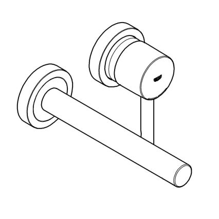 GROHE 19967GN1 - ESSENCE pesuallashana 230 mm, kultainen