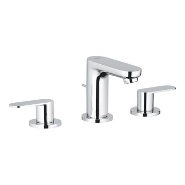 GROHE 20187000 - Kolmireikäinen pesuallashana EUROSMART COSMOPOLITAN DN 15, kromi