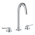 GROHE 20216001 - Kolmireikäinen pesuallashana CONCETTO DN 15 koko L kromi